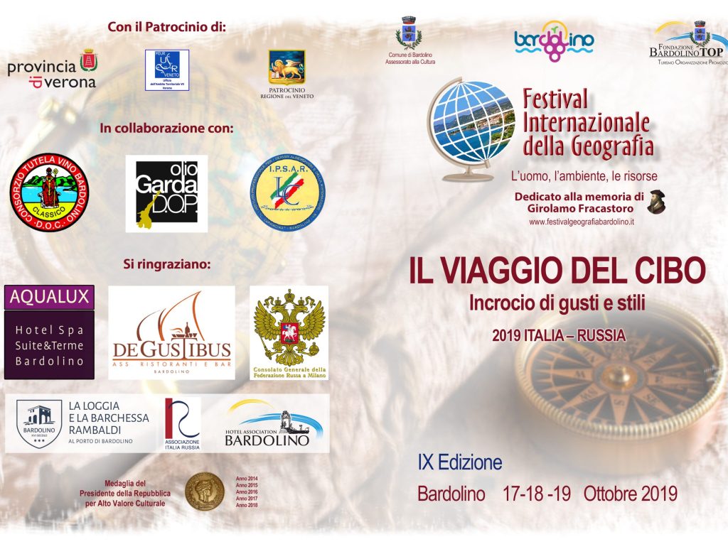 Programma Festival Geografia Bardolino 2019