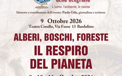 Locandina Festival della Geografia 2026